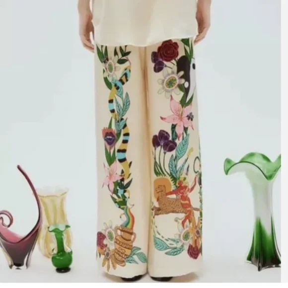 ALEMAIS MEAGAN SILK PANT - Picture 2 of 4